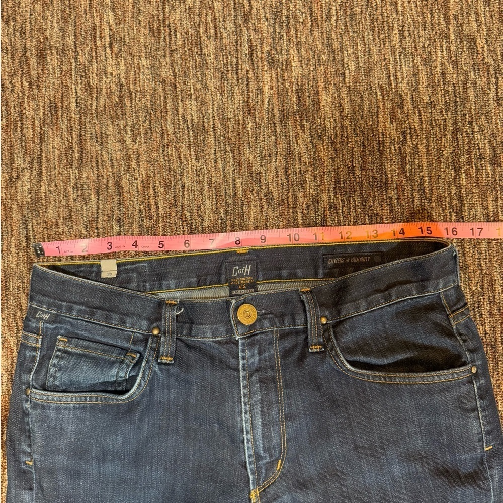 Men’s Citizens Of Humanity Sid Jeans Size 32 - Picture 3 of 7